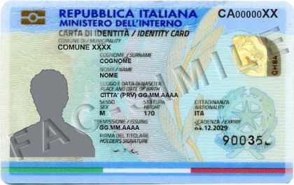 Carta d'Identità Elettronica (CIE) a validità illimitata per i cittadini ultrasettantenni