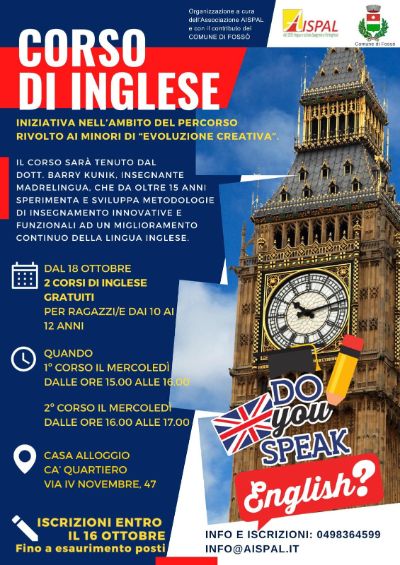Corso di inglese