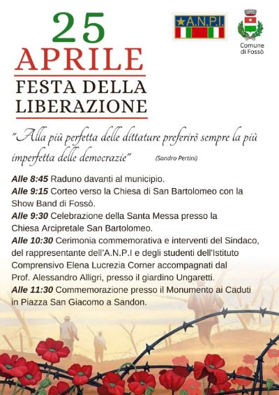 25 aprile festa della liberazione