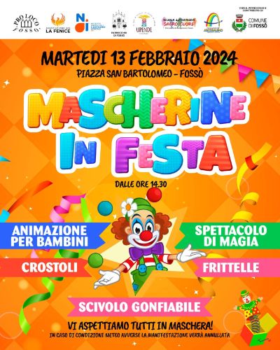 Mascherine in festa Mascherine in festa