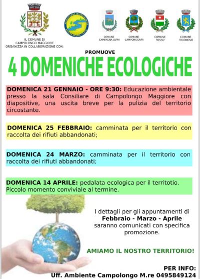 Domeniche ecologiche