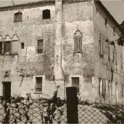 Il Palazzo Contarini poi Muneratti negli anni poco precedenti la sua demolizione