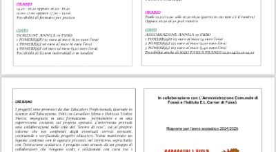 Doposcuola 2024 Doposcuola 2024